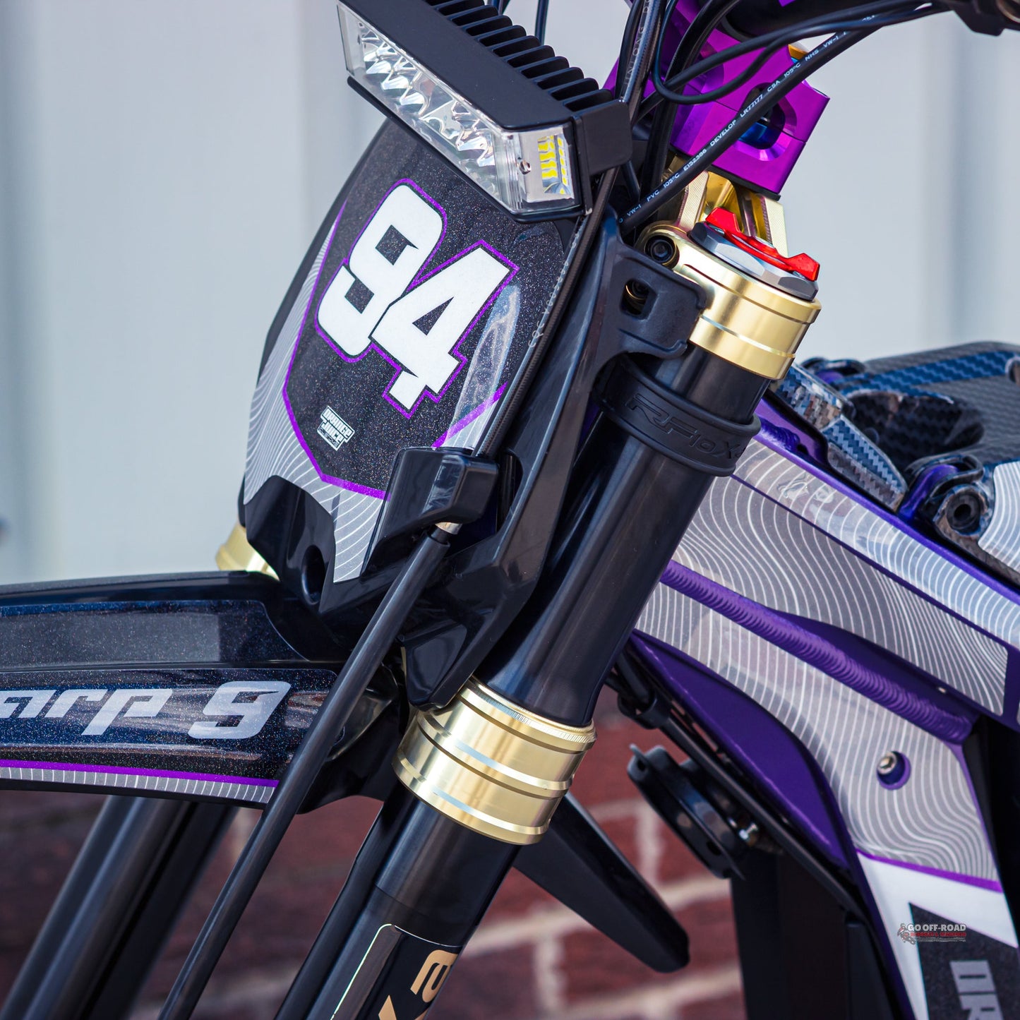 RFLOXA Hawk31 Max Front Fork for Sur Ron & Talaria Sting - GOLD CROWN