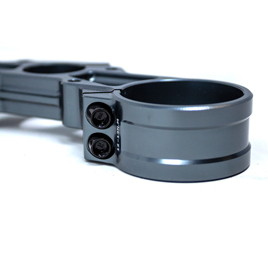 Rfloxa Pro Silver Triple Clamps