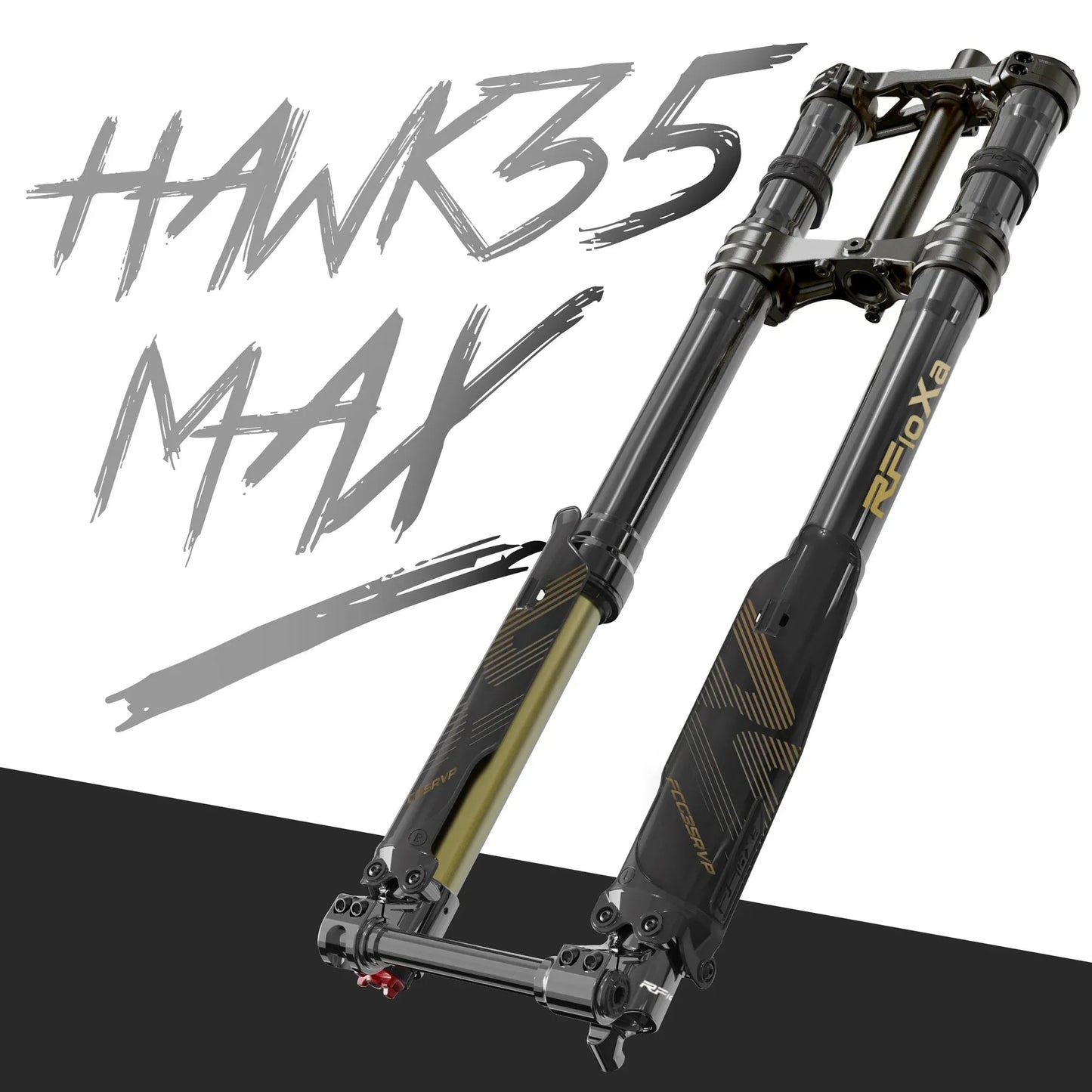 RFLOXA HAWK35 MAX BLACK FRONT FORK FOR E RIDE PRO 3.0/SR