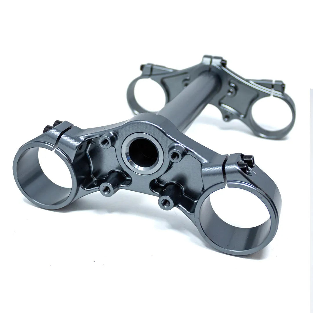 Rfloxa Standard Silver Triple Clamps